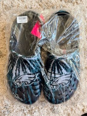 CROCS Men’s Teal & Black Slip-On Clog with Eagle Logo